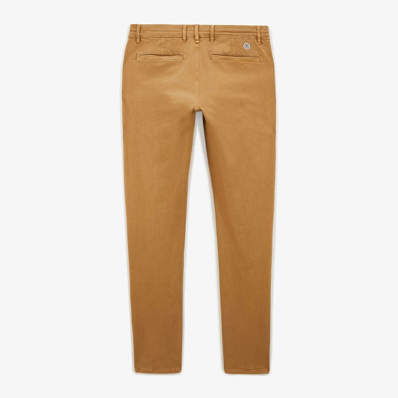 Chino 741 coupe droite confort beige