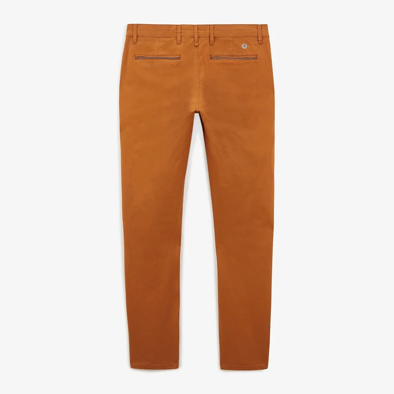 Chino 702 coupe droite confort noisette