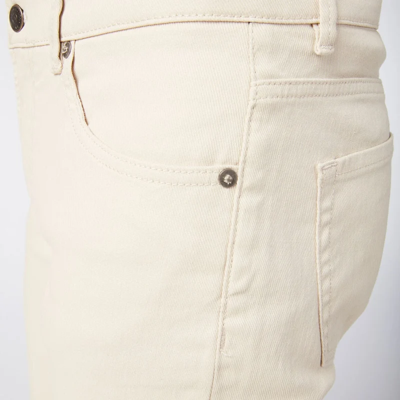 Jean homme 5 poches coupe slim 325 beige