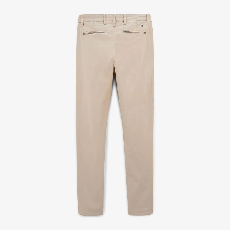 Chino 702 coupe droite confort beige mastic