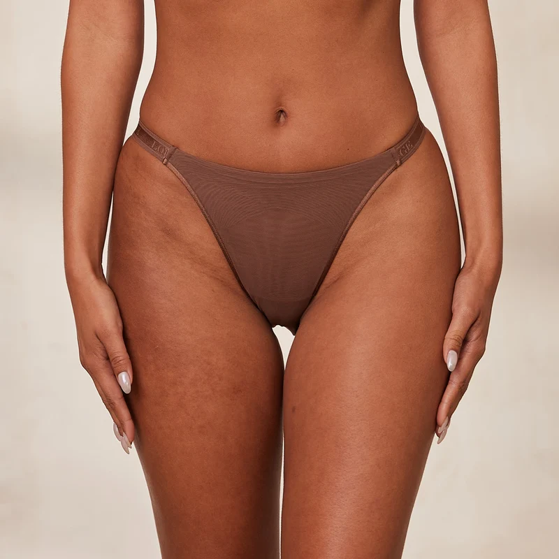Smooth Mesh Culotte - Noisette