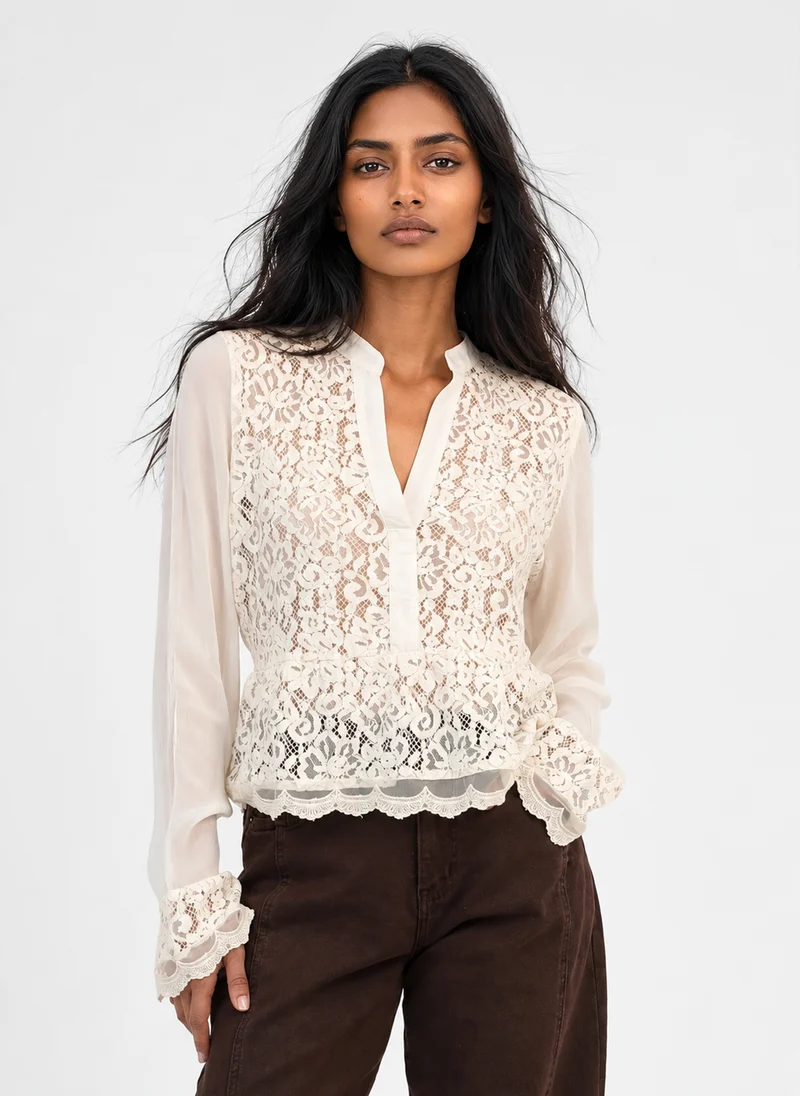 CHEMISE SALAMA ecru