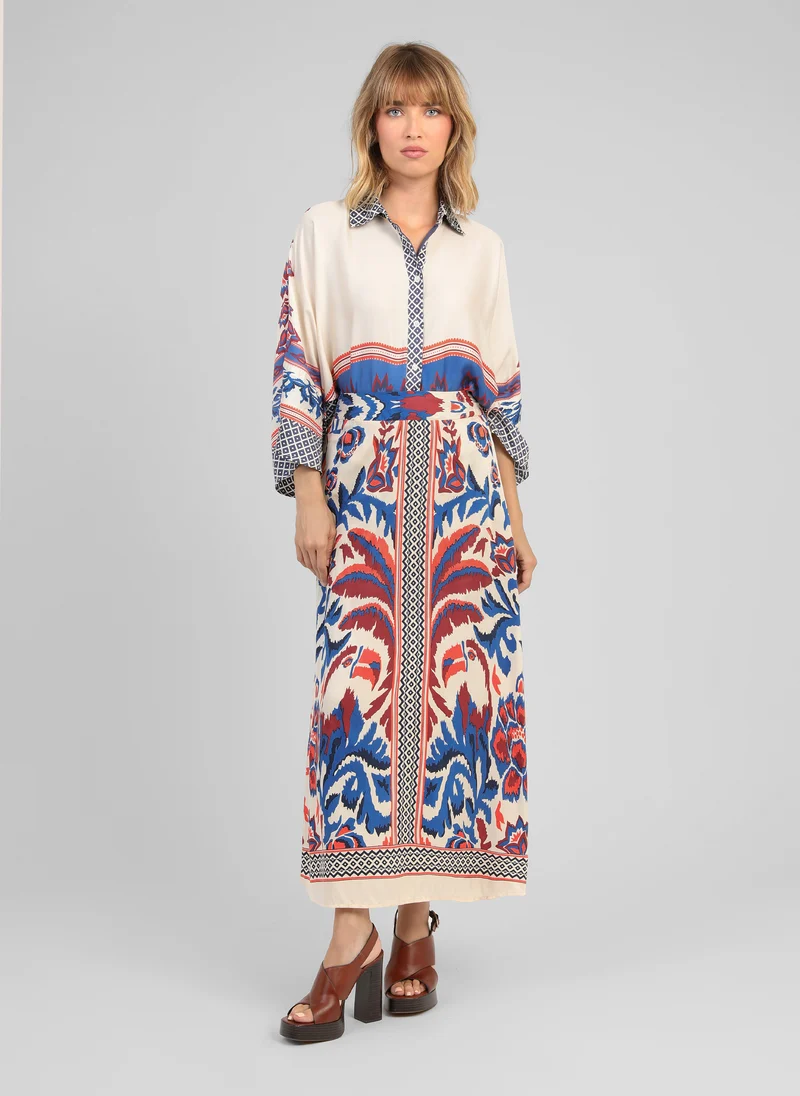 CHEMISE SARLENA galatea bleu