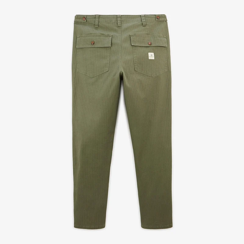 Pantalon 543 SBPLAY coupe droite vert militaire