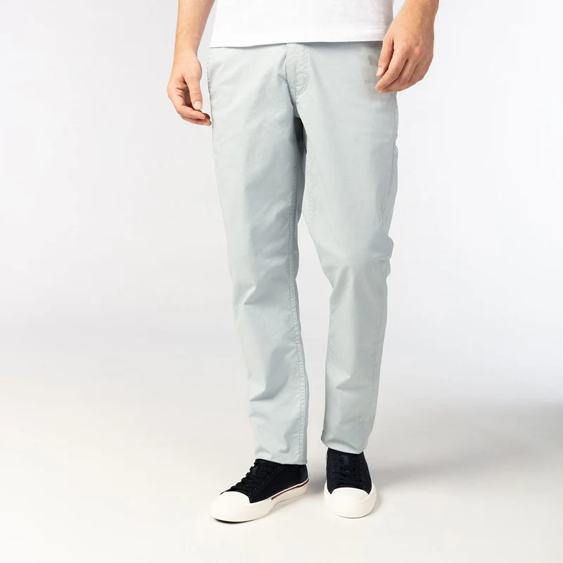 Chino 702 coupe droite bleu ice