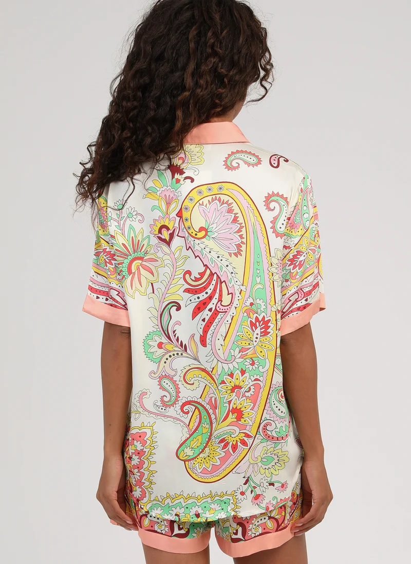 CHEMISE SILVANA jelame rose