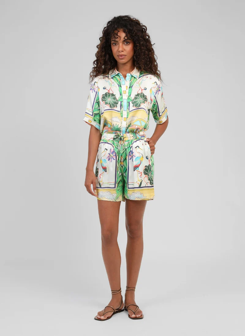 CHEMISE SILVALY naturalia ciel