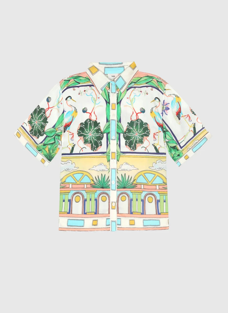 CHEMISE SILVALY naturalia ciel