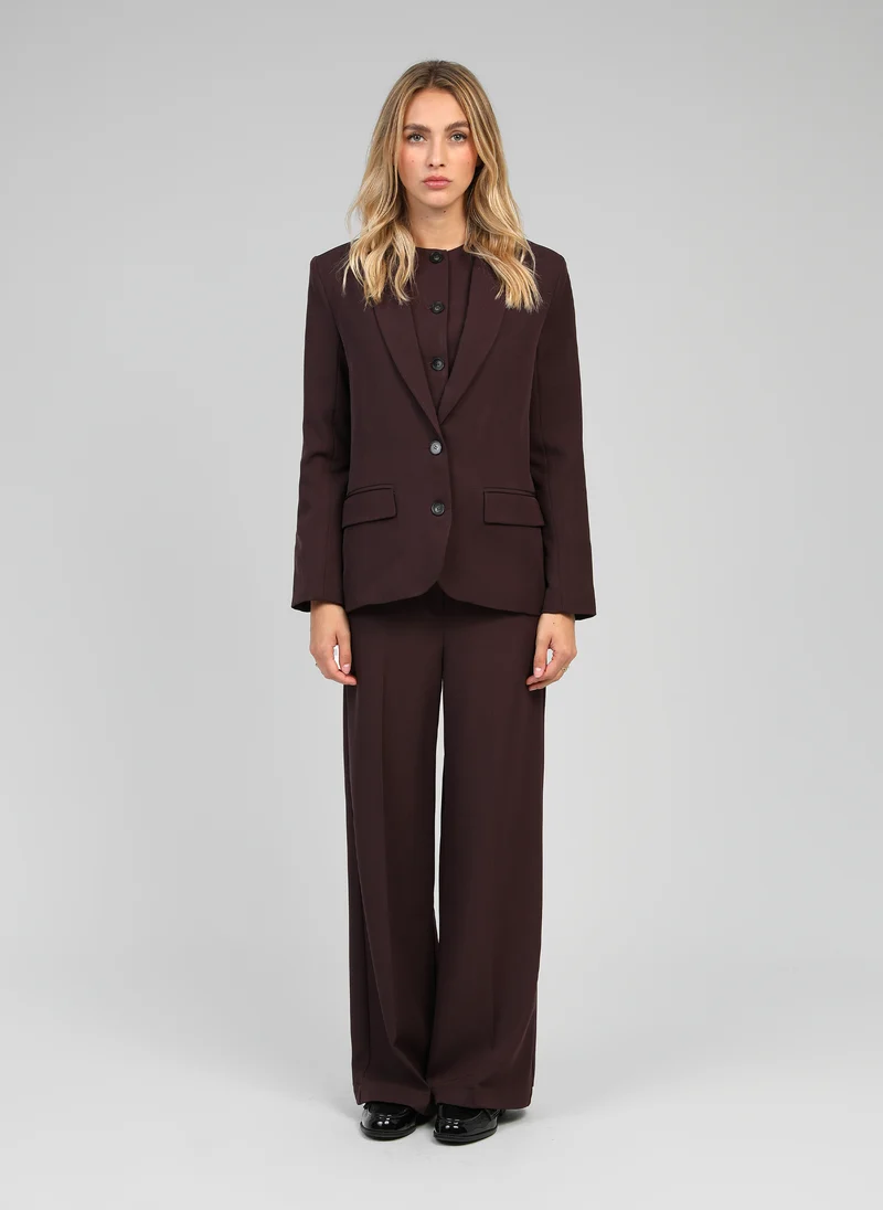 PANTALON PERLY wine
