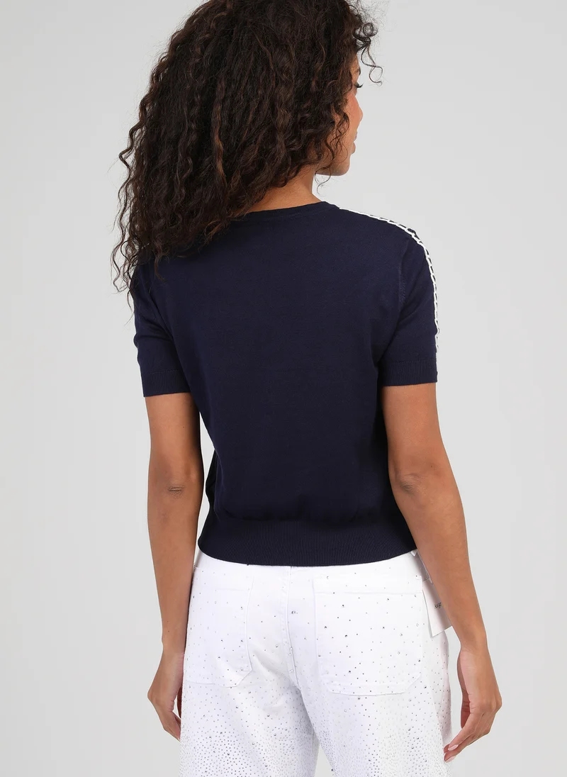 PULL NIKOLI marine