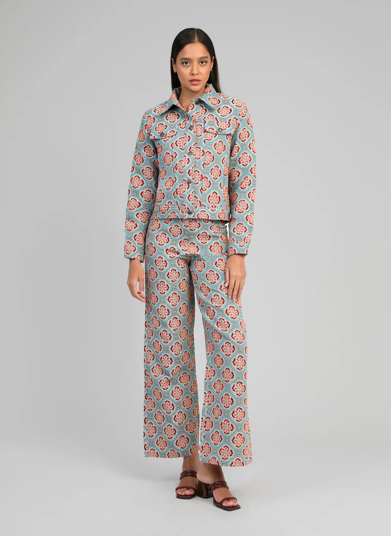 PANTALON PASSYNA bleu