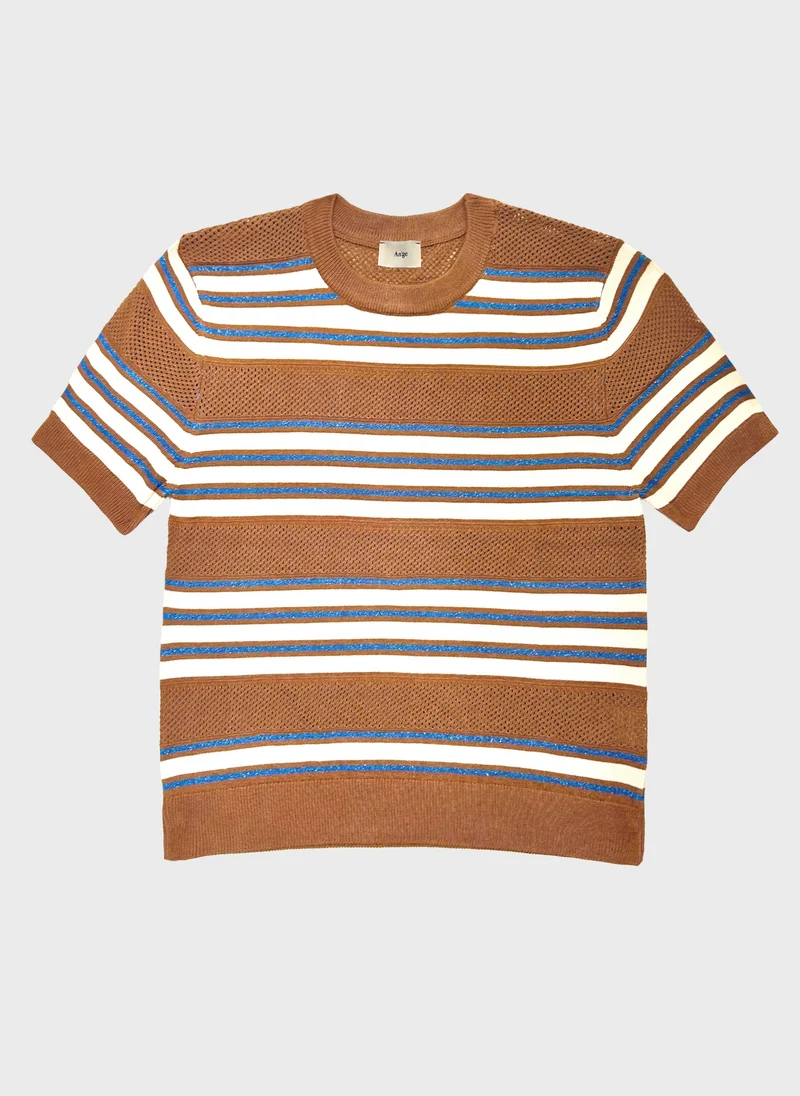 PULL LEVELIO marron
