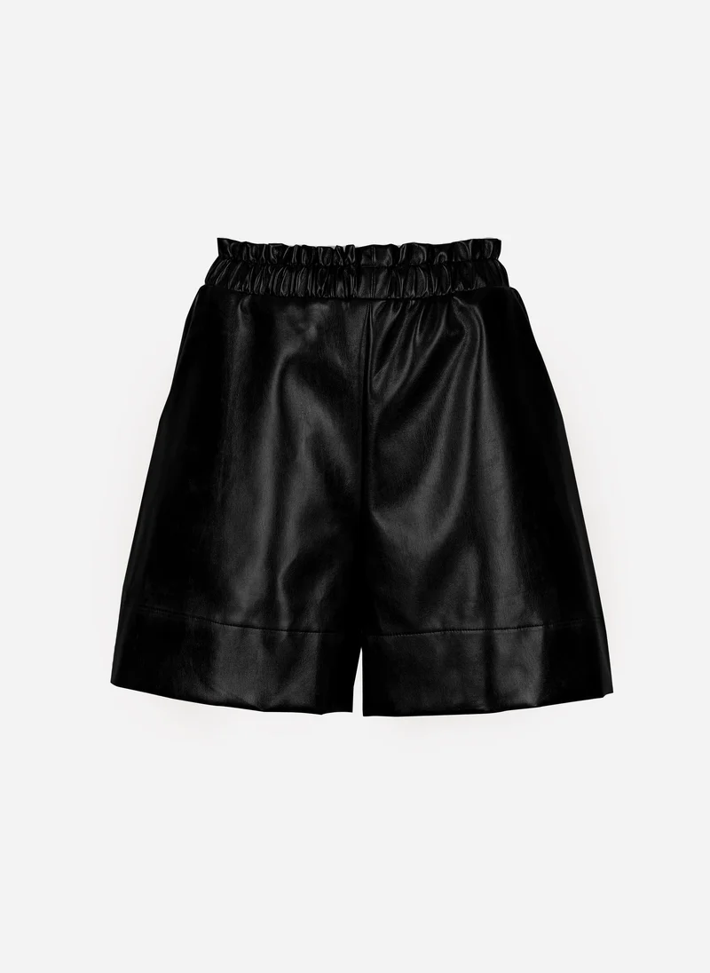 SHORT POUMY noir