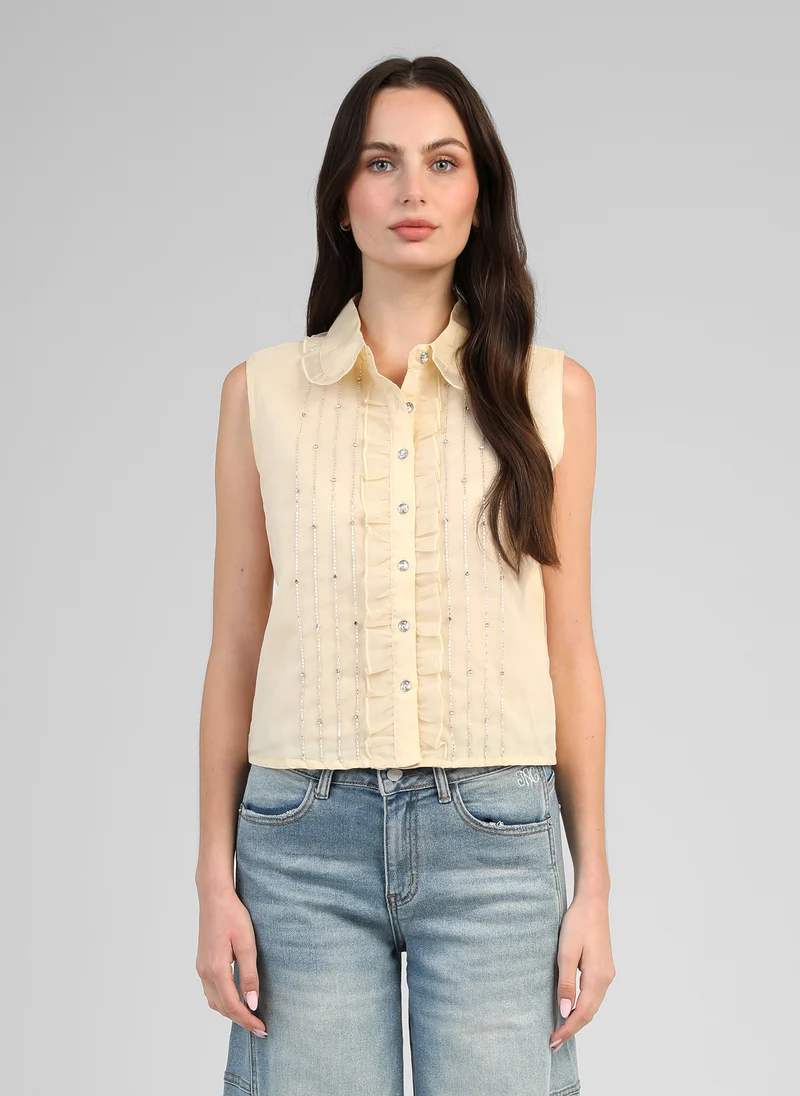 CHEMISE SWANY jaune