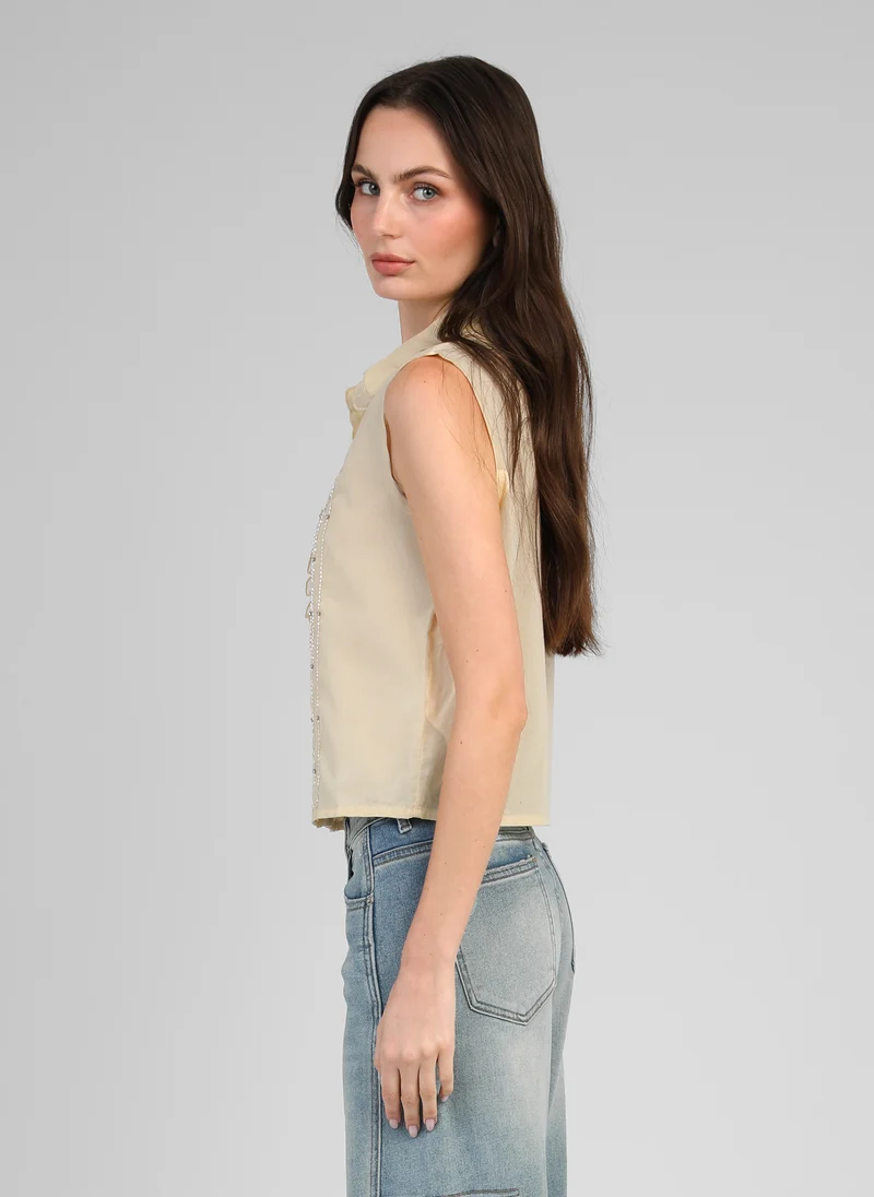 CHEMISE SWANY jaune