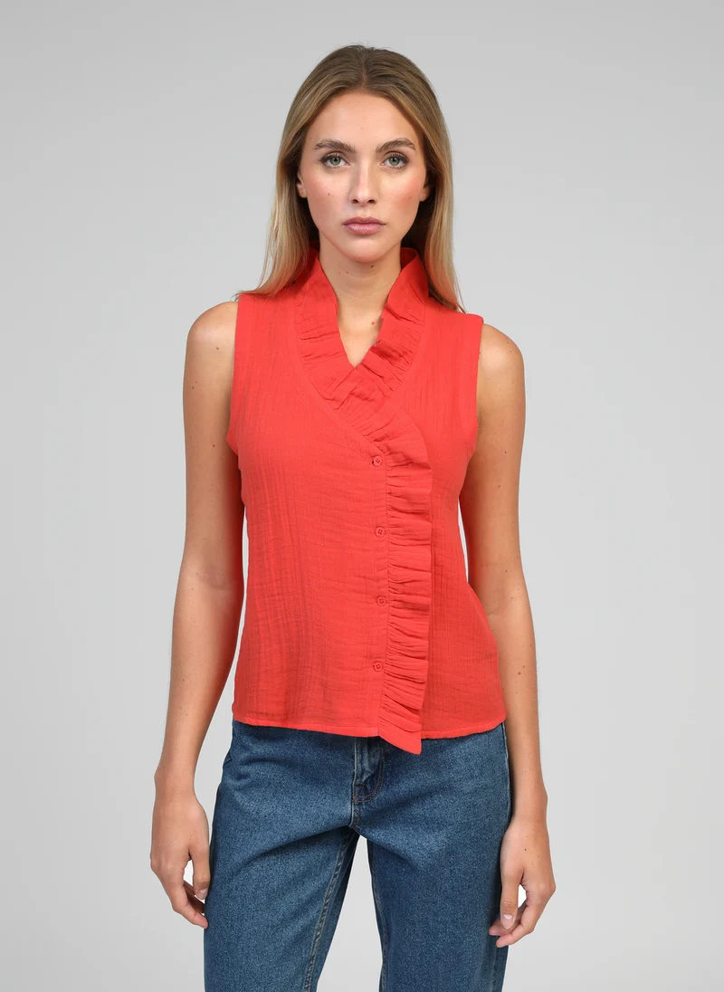 CHEMISE SILOE orange