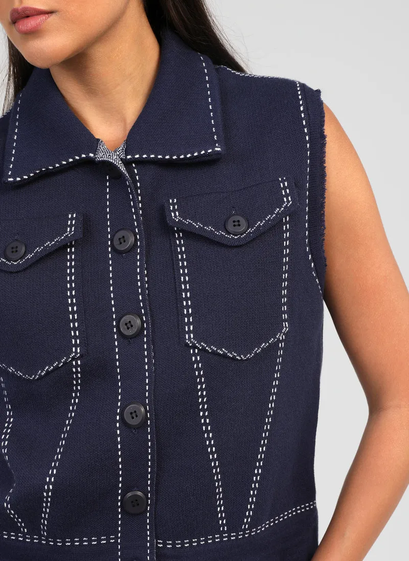 GILET LEWOODY marine