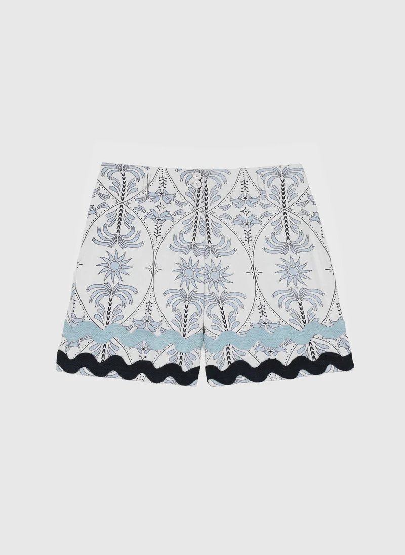 SHORT RILIANE stalune ecru