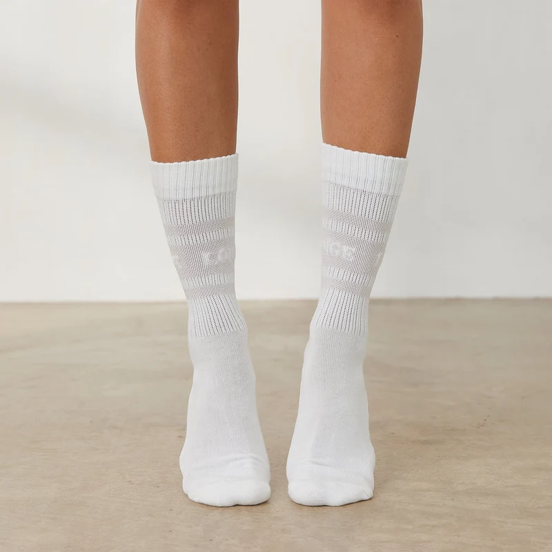 Essential Chaussettes (pack de 2) - Crème
