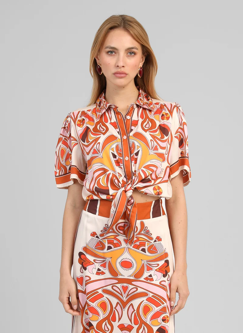 CHEMISE SUZALIA venicia caramel