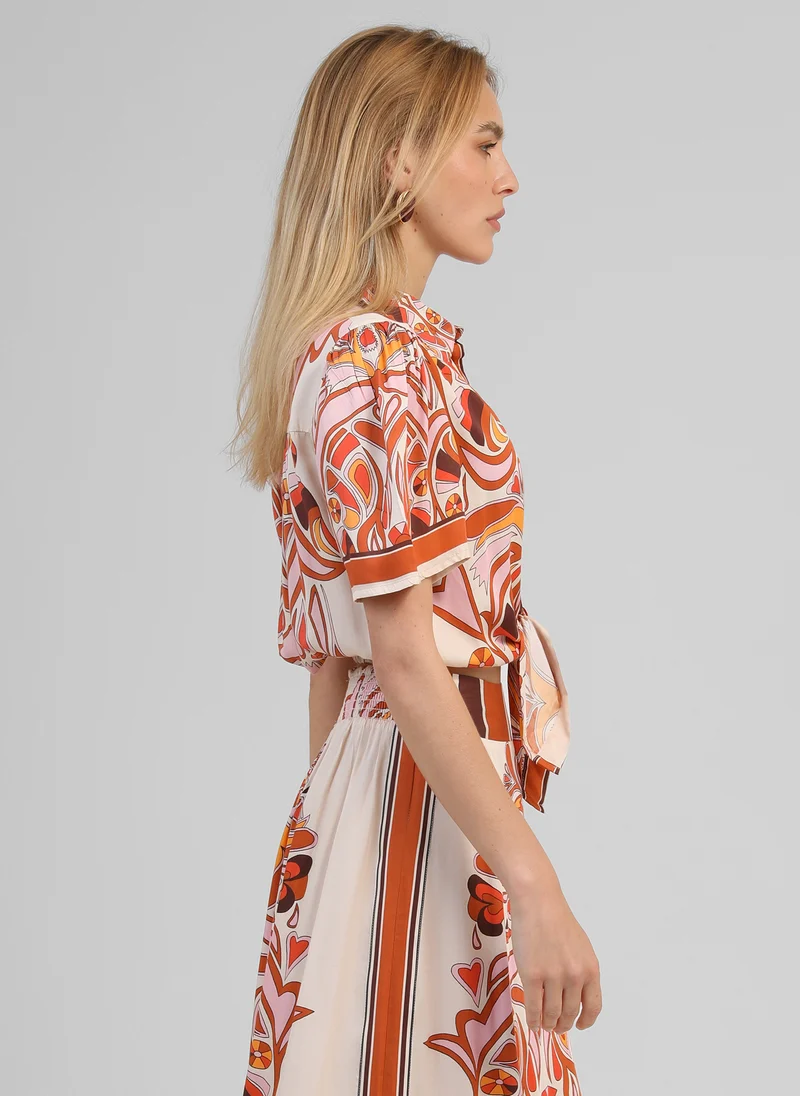 CHEMISE SUZALIA venicia caramel