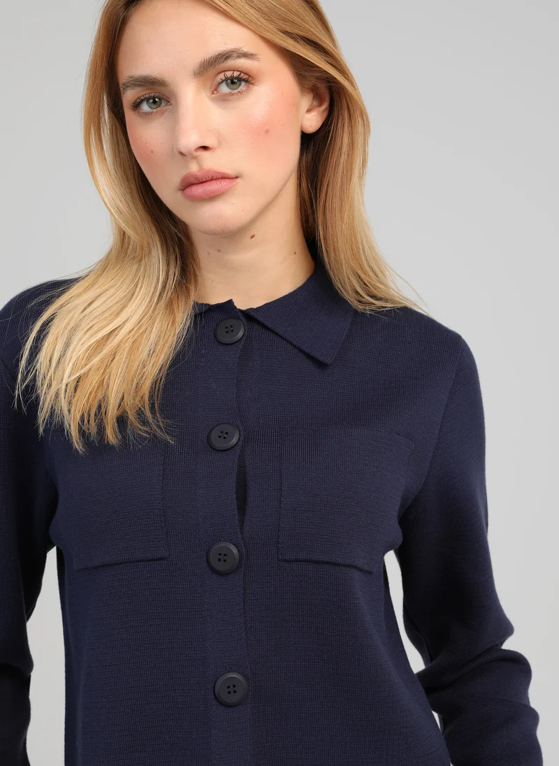 GILET LEVALIMANA marine