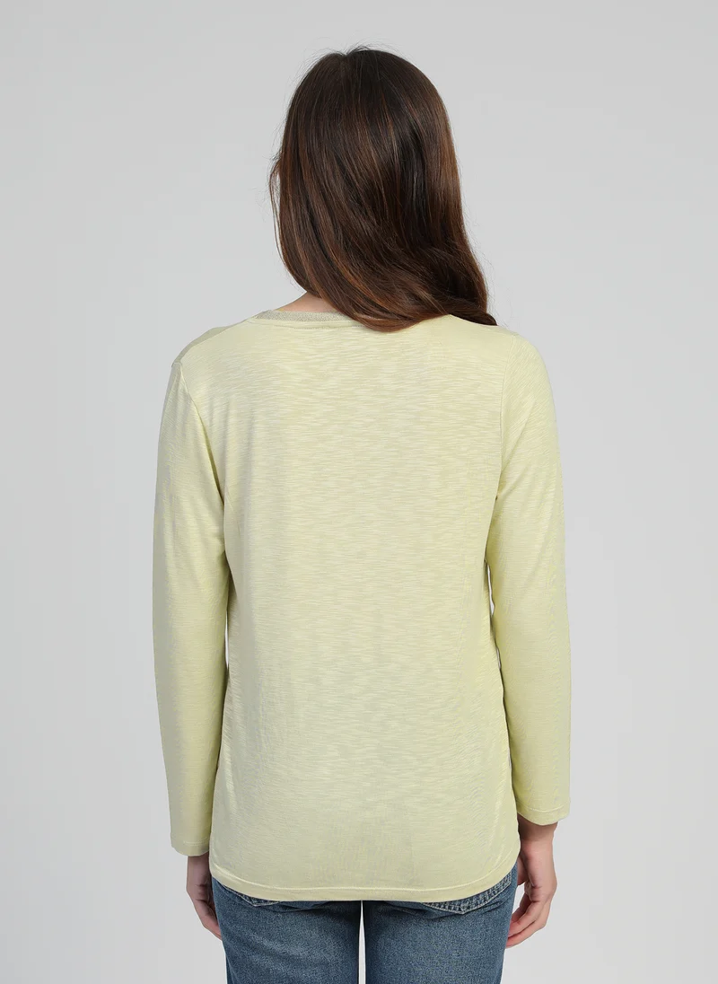 T-SHIRT TENIO verveine