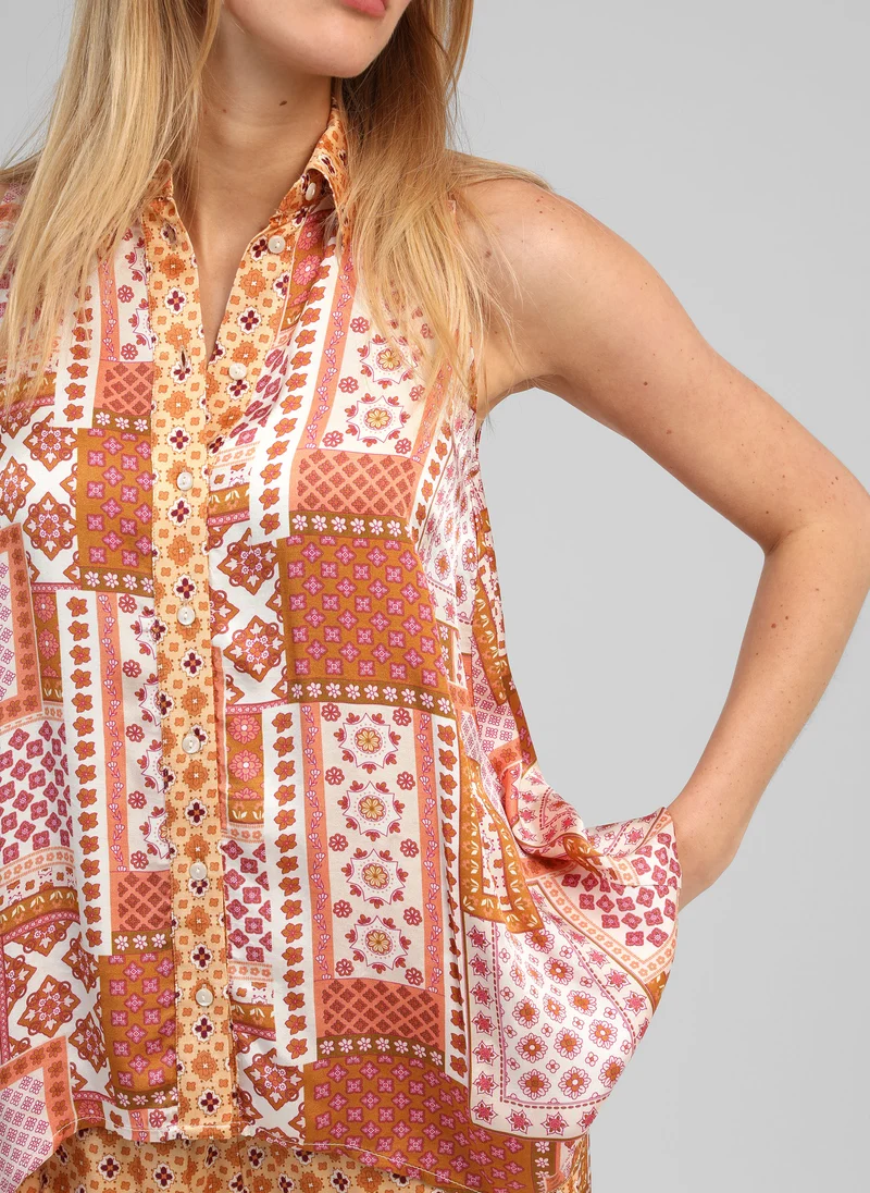 CHEMISE KLARISSA patchila ocre