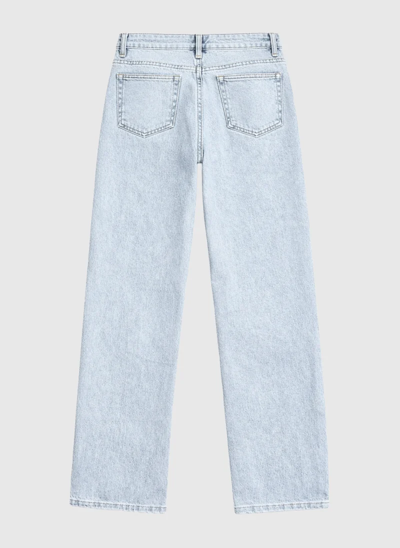 PANTALON PICITRON JEAN bleu clair