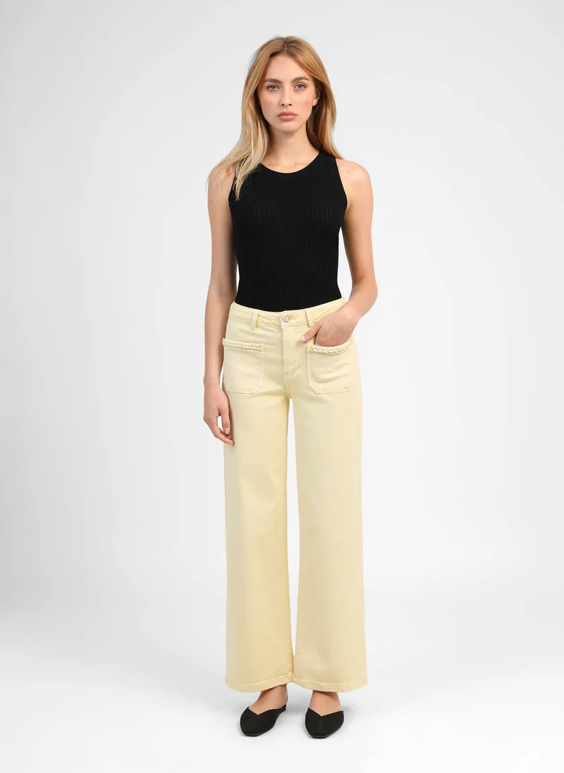 PANTALON PITRESS jaune
