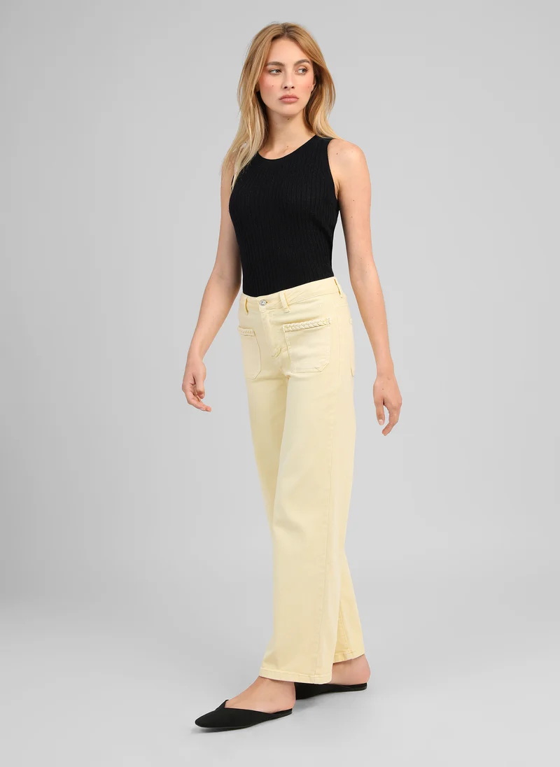 PANTALON PITRESS jaune