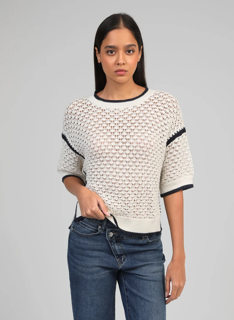 PULL VALMIE ecru