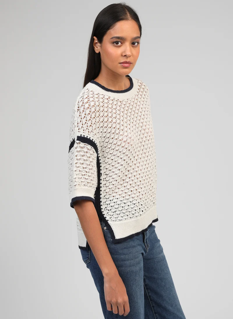 PULL VALMIE ecru