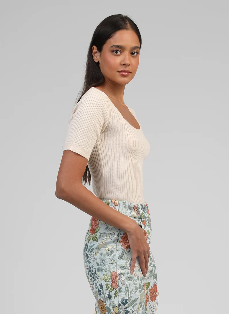 PULL LESIA ecru