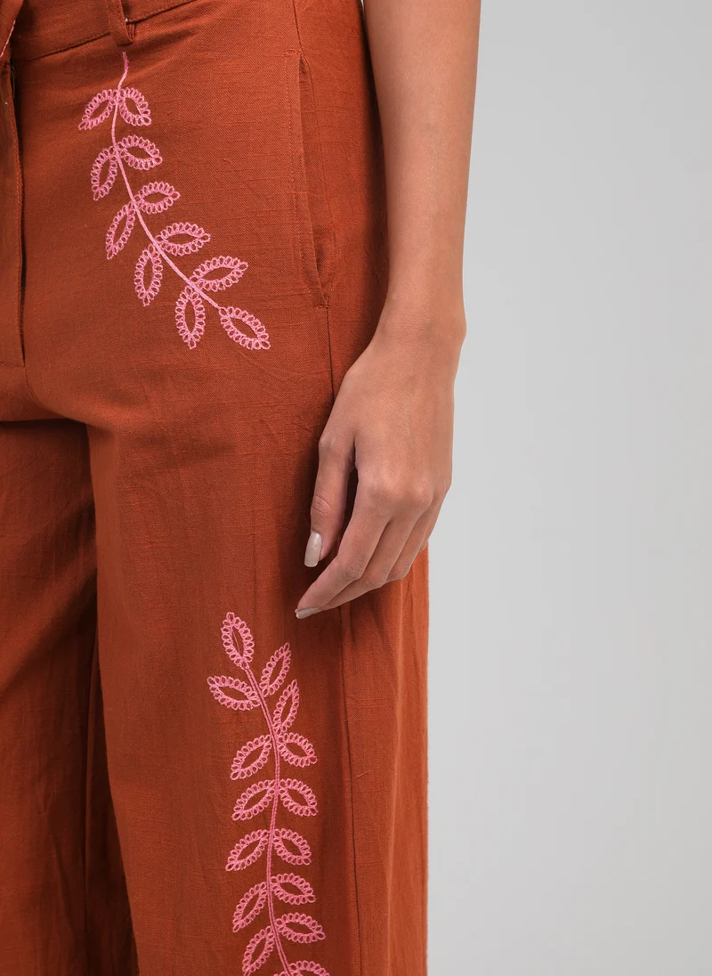 PANTALON ROSSALIE caramel
