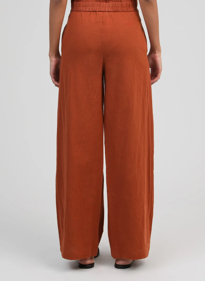 PANTALON ROSSALIE caramel