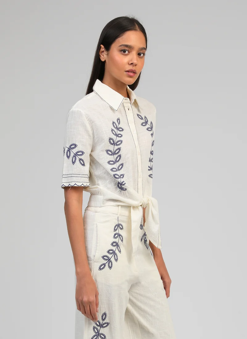 CHEMISE SILONA ecru