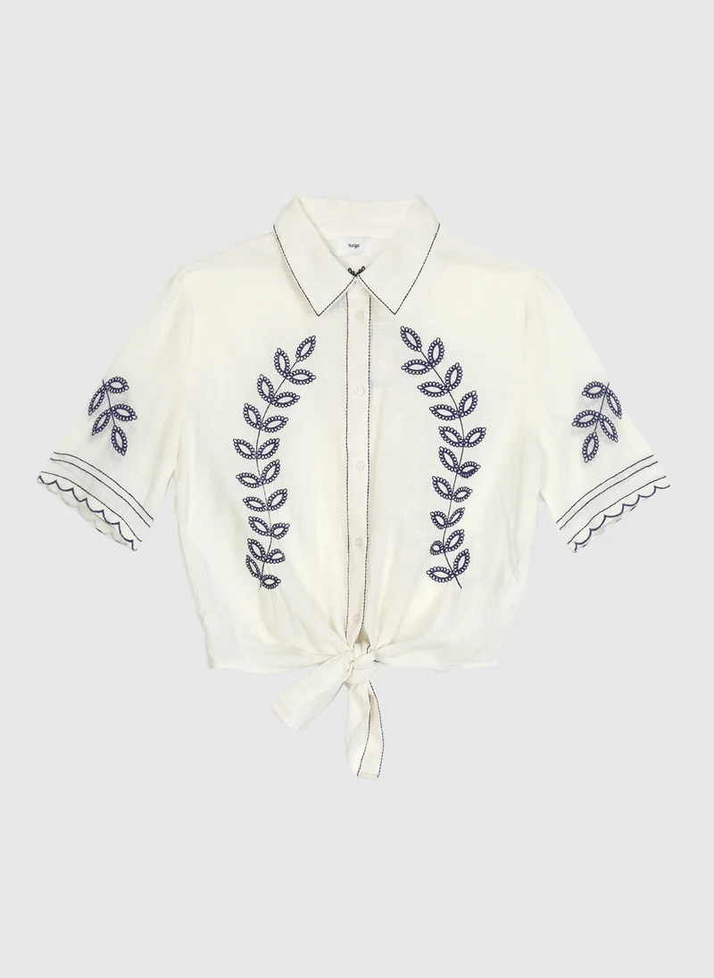 CHEMISE SILONA ecru
