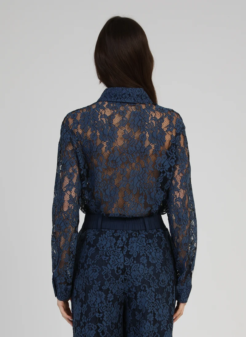 CHEMISE AMOLINA marine