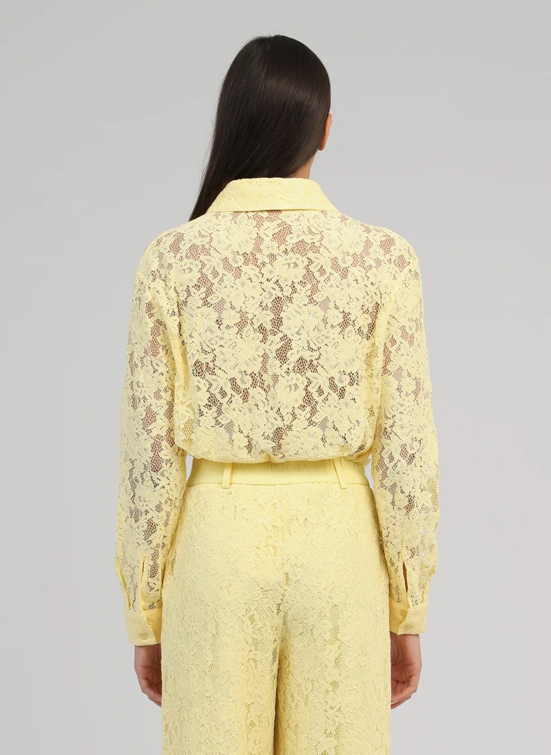 CHEMISE AMOLINA jaune