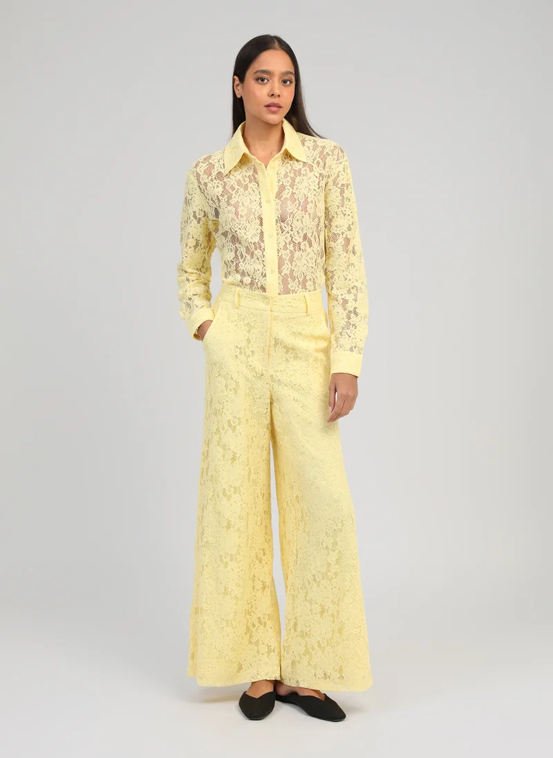 CHEMISE AMOLINA jaune