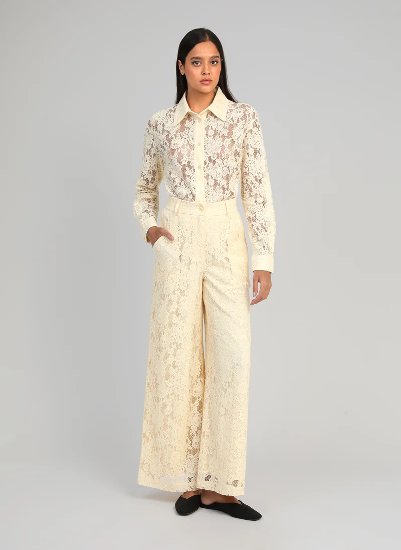 PANTALON PABLOLINA ecru