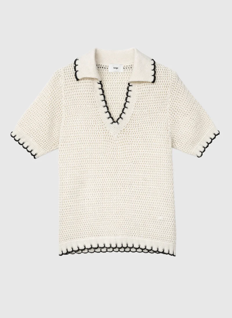 PULL VEZA ecru