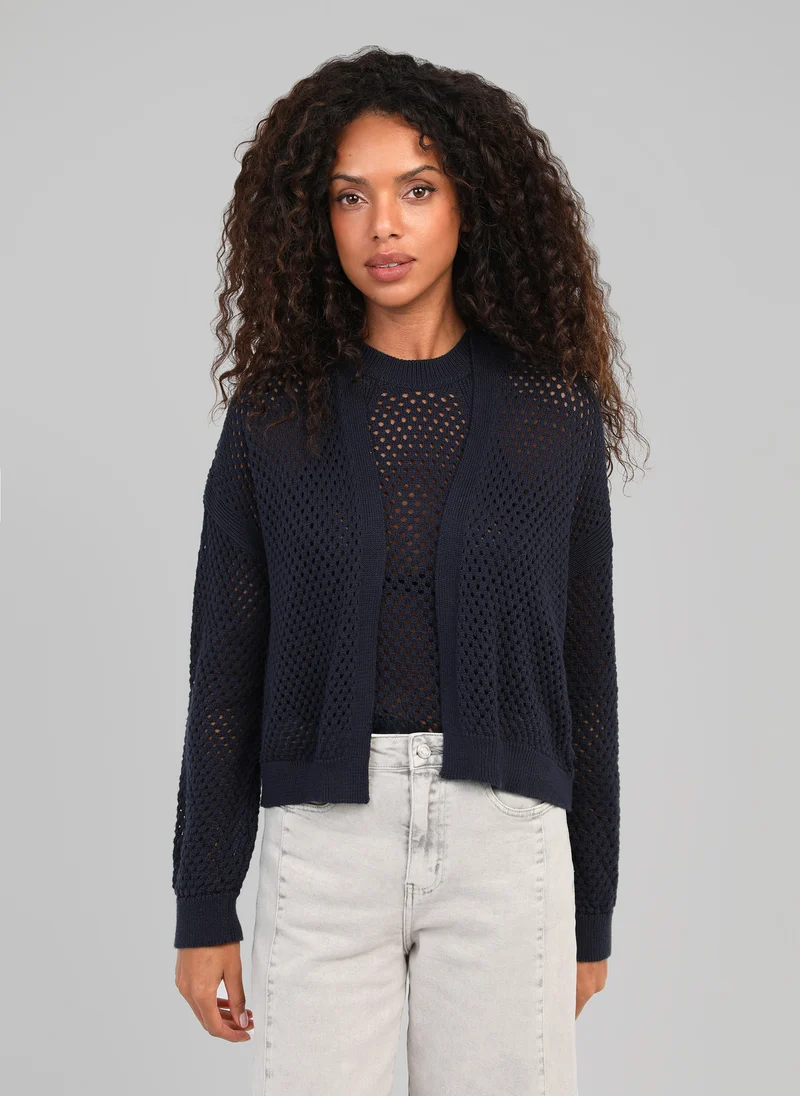 GILET VALERIO marine