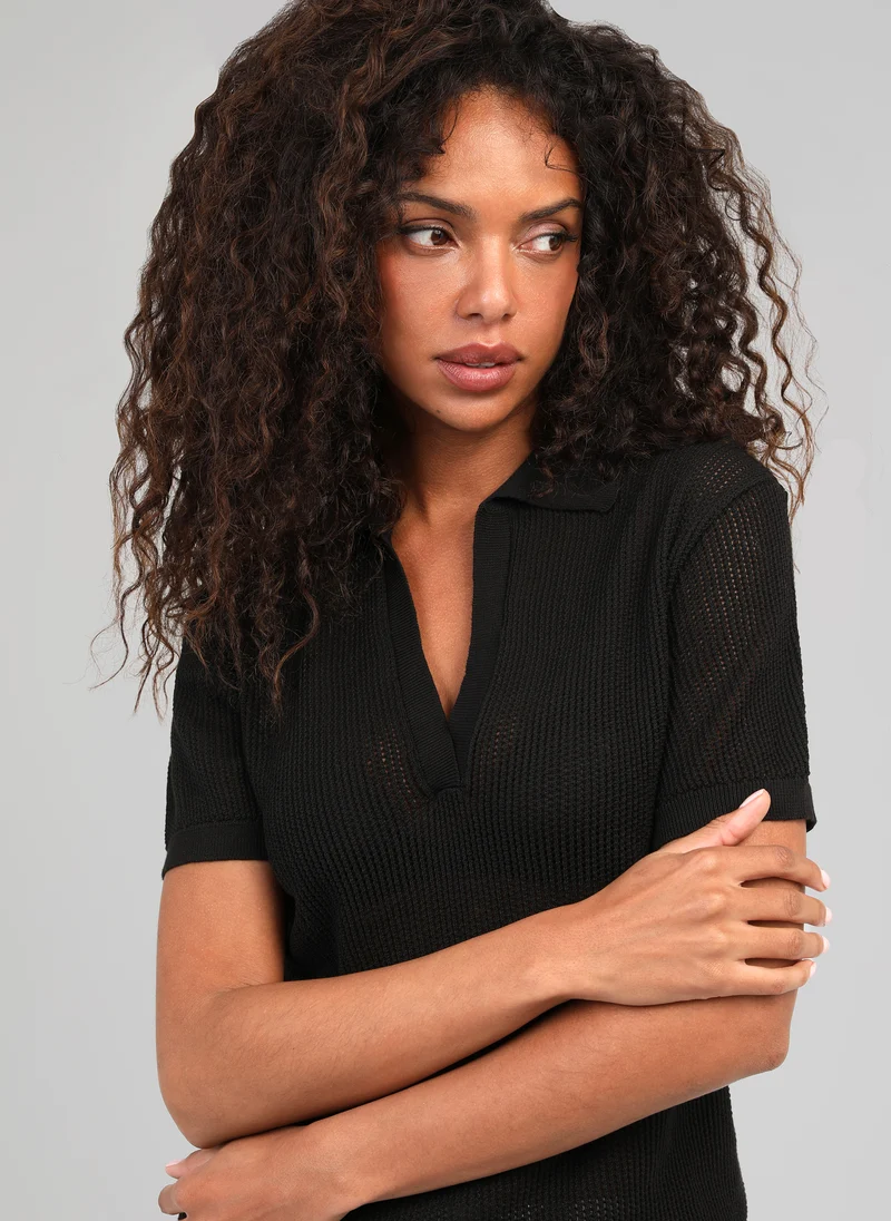PULL VENOU noir