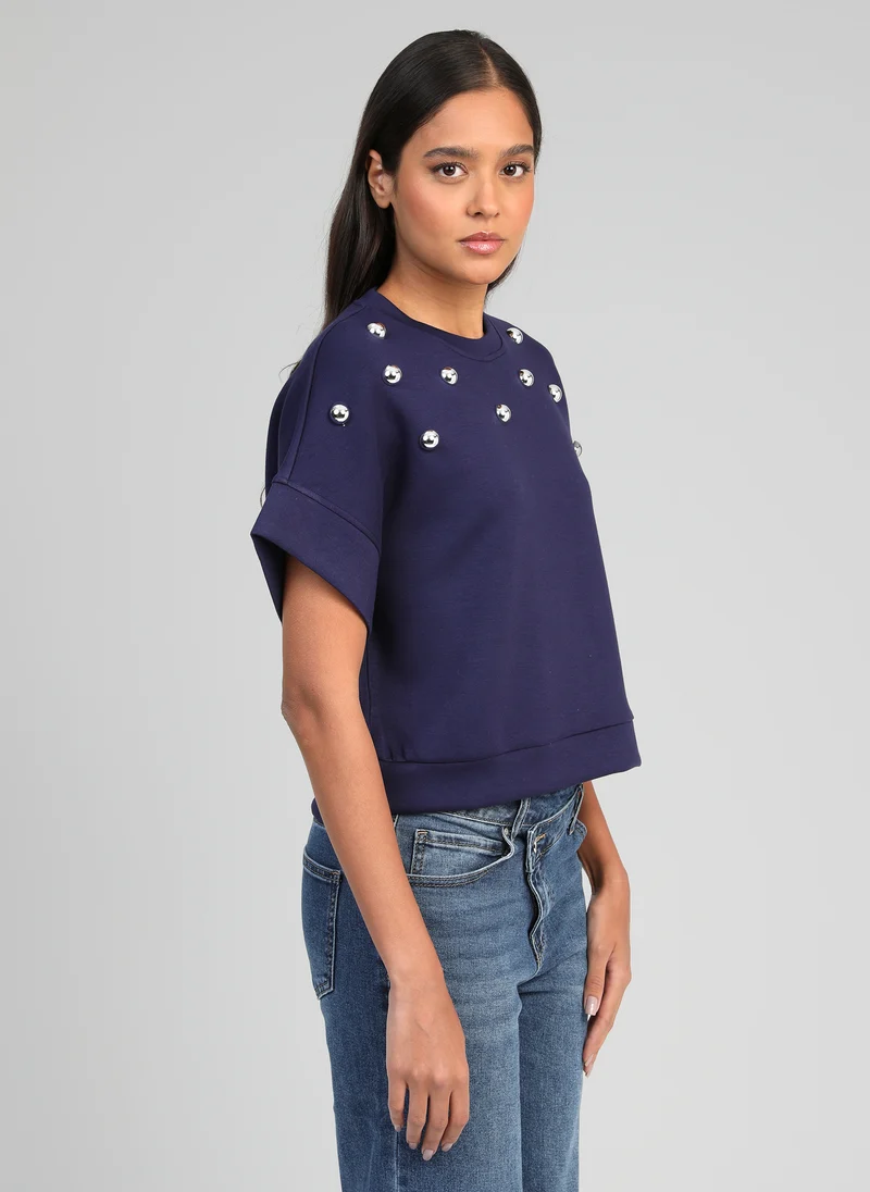 SWEAT ATIKA marine