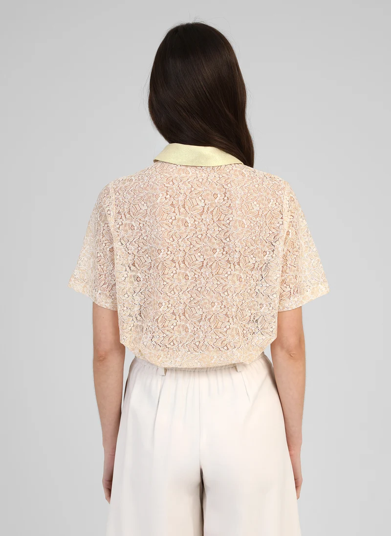 CHEMISE ATIMIO gold