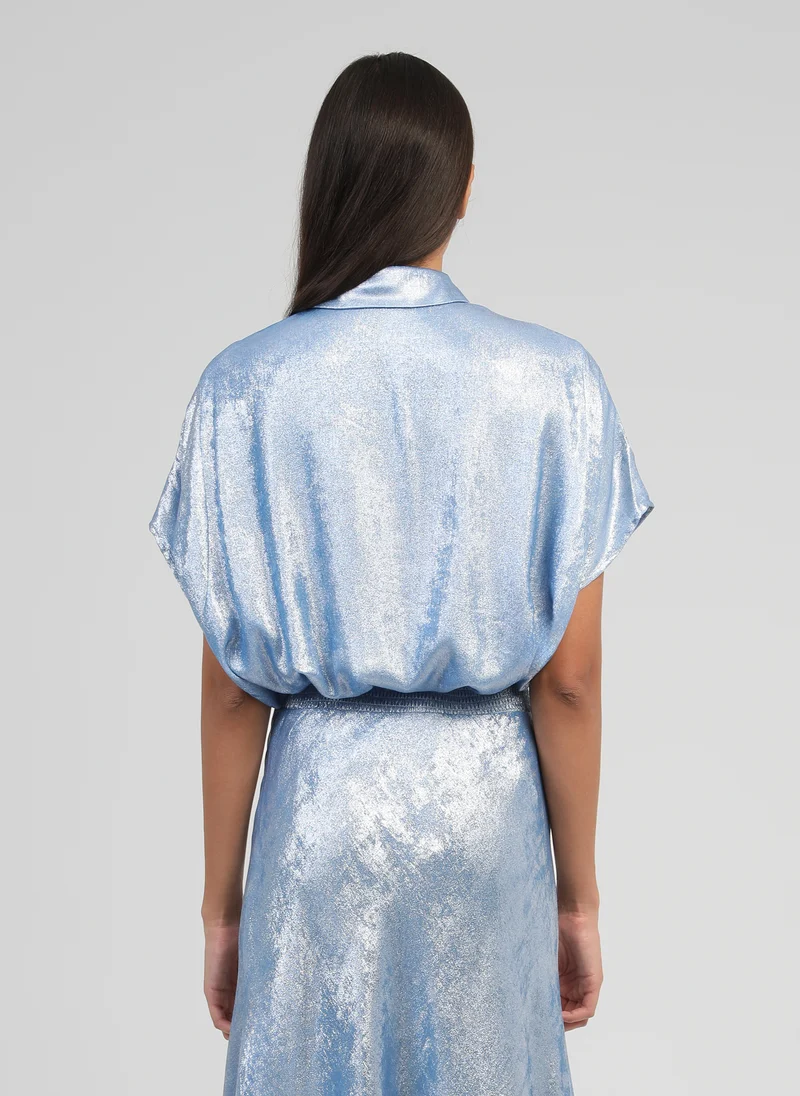 CHEMISE AMORYNA indigo