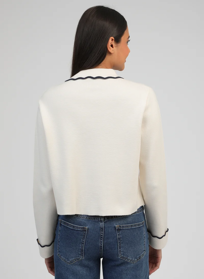 GILET VALIANO ecru