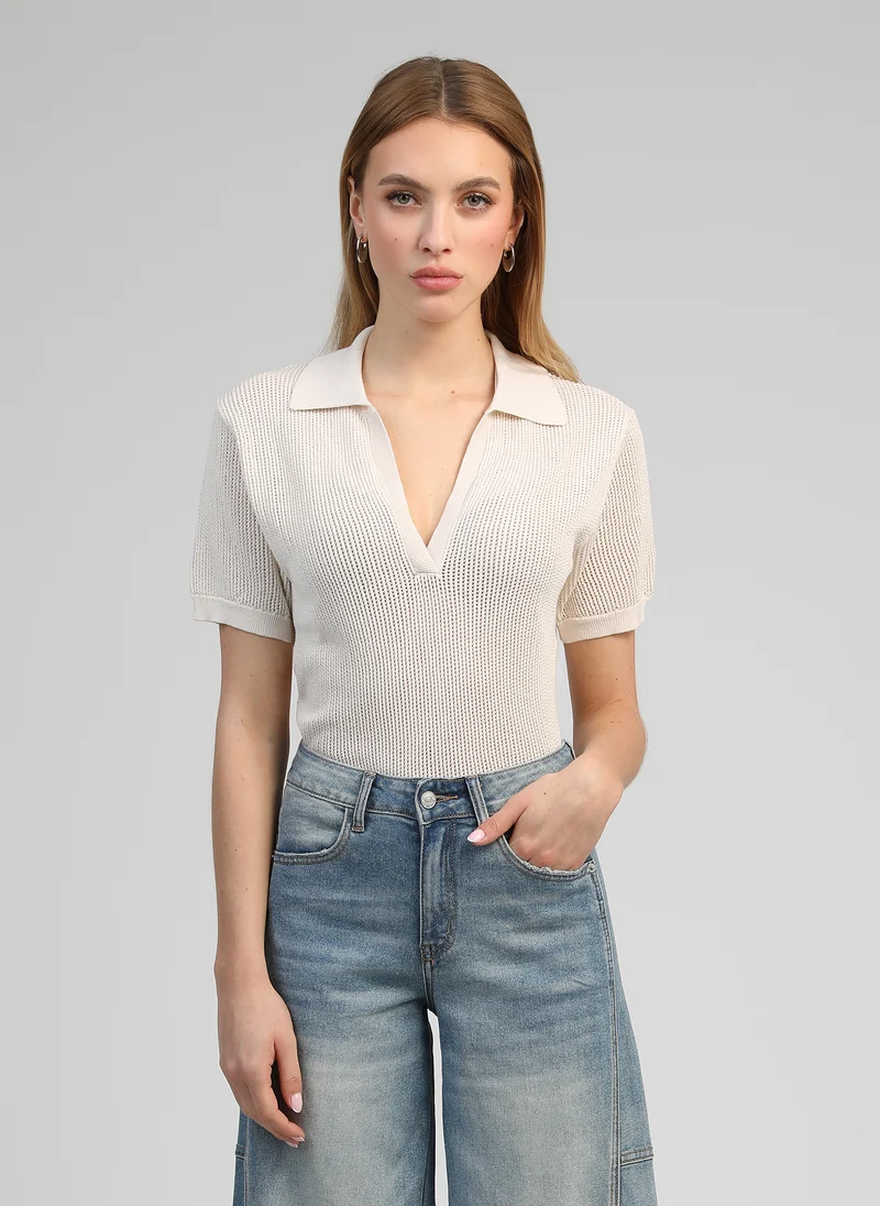 PULL VENOU ecru